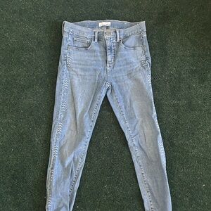 LOFT Light Blue Skinny Jeans